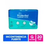 PRUDENTIAL CONFORT PAÑAL TALLA G PAQUETE X 20 UNID - PRUDENTIAL