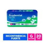 PRUDENTIAL TOTAL PAÑAL TALLA G PAQUETE X 20 UNID