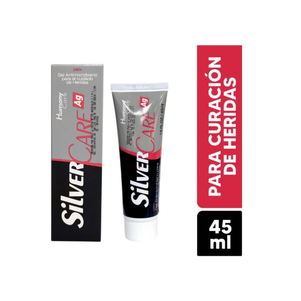 Gel Silver Care AG 45ml hidrogel antimicrobiano para cicatrización de heridas en Lima y Perú