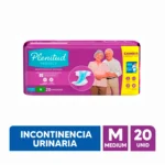 PAÑAL PLENITUD PROTECT MEDIANO (MORADO) PAQ X 20 UND - PLENITUD