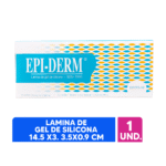 EPI- DERM -  LAMINA DE GEL DE SILICONA -