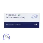 ESCITALOPRAM 20 MG ( ANSIODEX ) CAJA X 30 COMPRIMIDOS - QUIMFA