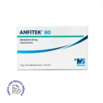 ZIPRASIDONA 80MG ( ANFITEK ) CAJA X 20 CAPSULAS - MS PHARMA