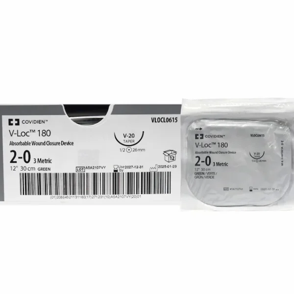 V-LOC 180 2-0 dispositivo absorbible COVIDIEN 30 cm V-20 taper