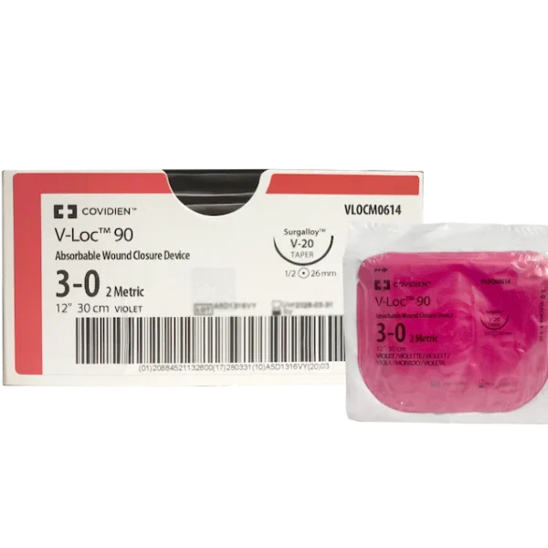V-LOC 90 3-0 dispositivo absorbible COVIDIEN 30 cm V-20 taper