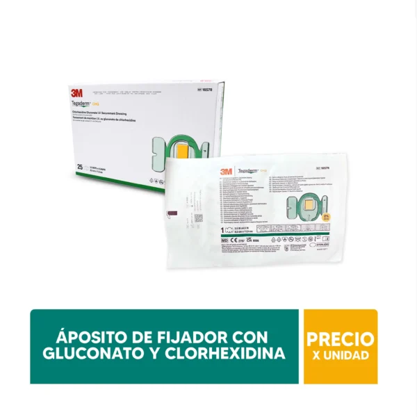 TEGADER CON CLORHEXIDINA 8.5X 11.5 - 3M