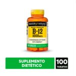 VITAMINA B-12 1000MCG X 100 TAB SUBLINGUALES - MASON NATURAL