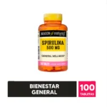 SPIRULINA 500MG X 100 TAB - MASON NATURAL