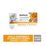 MALLA QUIRURGICA  BIOMESH DUAL  -CONTACTO VISCERAL - 15.24CM X 15.25CM – UNILENE – PRECIO X UNIDAD