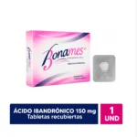 BONAMES (ACIDO IBANDRONICO 150MG)  TABLETA DE RECUBIERTAS - CAJA X UND
