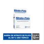 BARRA DE NITRATO DE PLATA AL 50 % - PRECIO X CAJA Y UND